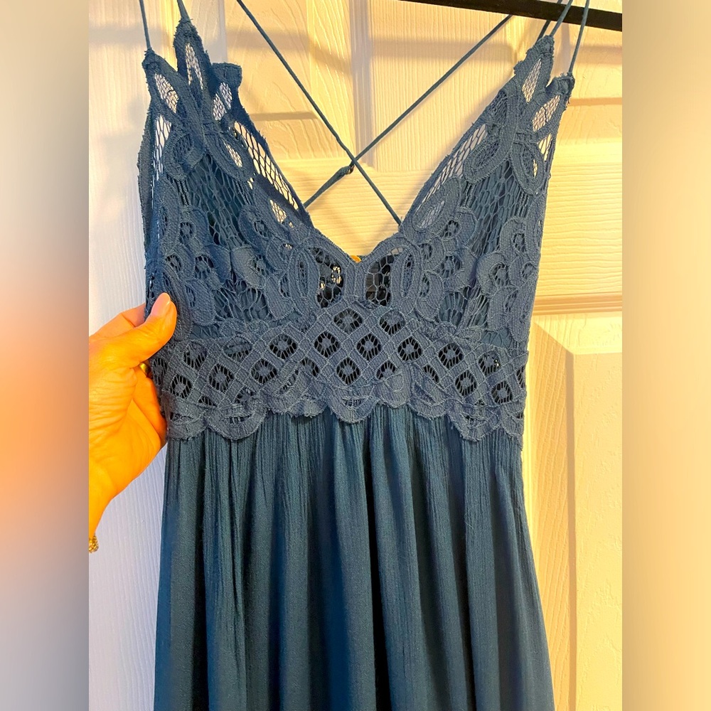 FP Adella Maxi Slip Dress in size XSmall Tp - Picture 6 of 9
